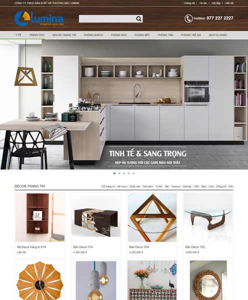 Thiết kế Website Lumina
